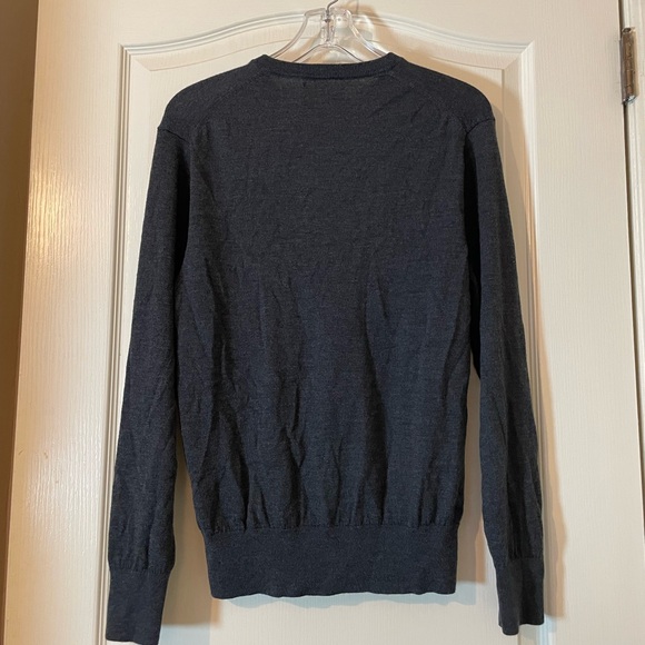 Bonobos Extra Fine Merino Wool Lightweight Sweater Men’s Standard L Gray V-Neck - Picture 2 of 7